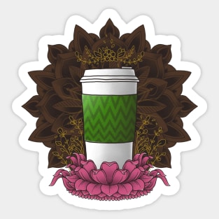 Sacred Latte Sticker